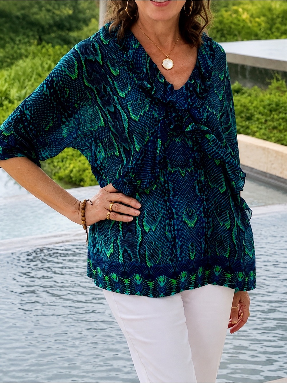 Roberto Cavalli silk top size 44